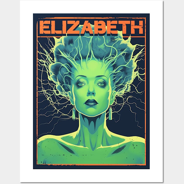 Elizabeth - Bride of Frankenstein Wall Art by RetroPandora